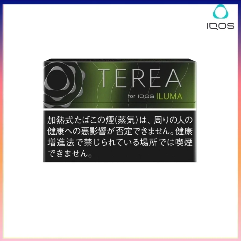IQOS TEREA Black Yellow Menthol（黑青檸）煙彈