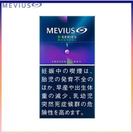 Mevius七星萬事發香煙E系列藍莓爆珠1mg