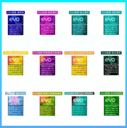EVO煙彈香港專用Ploom x AURA煙機口味推薦種類官網