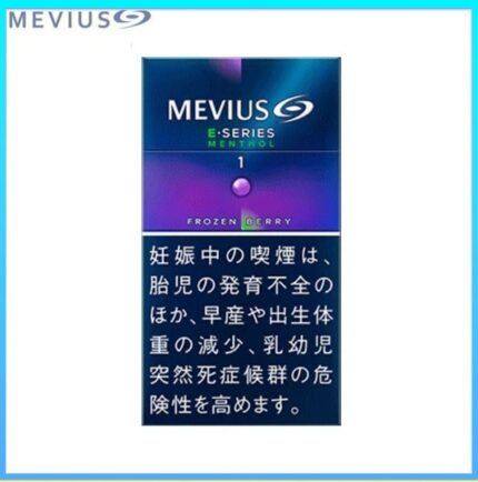 Mevius七星萬事發香煙E系列藍莓爆珠1mg